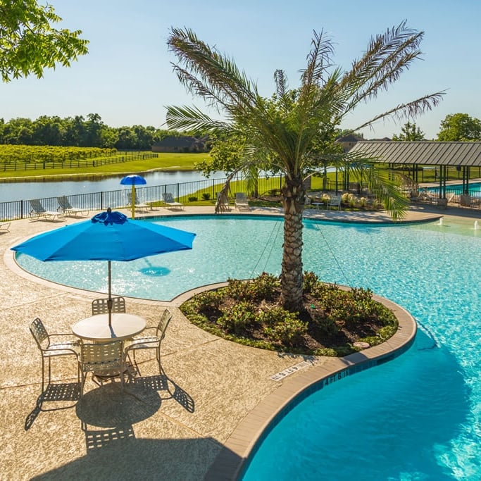 Fulbrook on Fulshear Creek Pool View